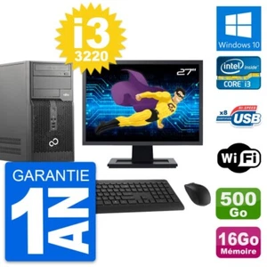 PC tour Fujitsu P510 Bildschirm 27 " i3-3220 RAM 16Go Festplatte 500Go Windows - Bild 1 von 8
