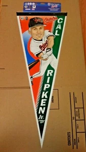 MLB ORIOLES CAL RIPKEN PENNANT 30" OFFICIAL GREAT CONDITION - Picture 1 of 1