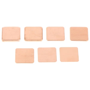 10pcs Thermal Pads 15x15mm Copper GPU Thermal Pads Copper Shim Heats-lk - Afbeelding 1 van 19