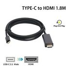 Extender USB3.1 To HDMI Connection Cable  for Monitor/Projector/TV