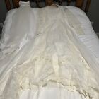 ILGWU Vintage Wedding Dress with Veil