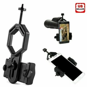 NEW Universal Telescope Cell Phone Mount Adapter for Monocular Spotting Scope US - Picture 1 of 8