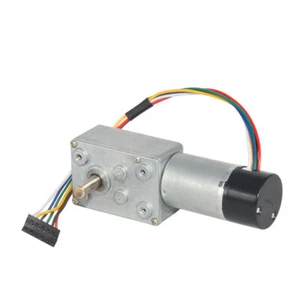 DC-Schneckengetriebemotor mit Encoder Dual Channel 12V 3~200RPM Reducer Motor - Picture 1 of 10