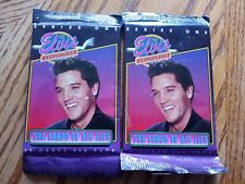 New The Elvis Collection Trading Card Series 1992 Cards of His Life lot (2)