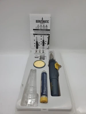 Bernzomatic ST500 Cordless Soldering Iron Micro Torch Kit Black 8 Piece Set - Image 1 of 4