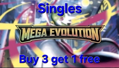 Pokemon Mega Evolution Master your Set Pick Your Card 001-067 - Image 1 of 3