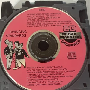 Music Maestro karaoke CDG 6068 Swinging Standards. SINATRA Bennett MARTIN Sammy - Picture 1 of 1