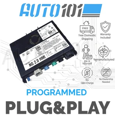 VIN Programmed 2014 Chevrolet Corvette Human Interface Module 2.0 W-NAV 23266008 - Imagem 1 de 3