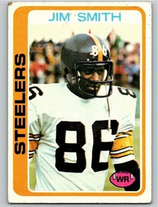 1978 Topps #411 Jim Smith Pittsburgh Steelers Free Shipping! - Picture 1 of 2