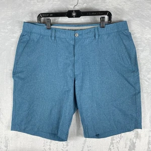 Under Armour Shorts Herren 42 Golf Blau Grün Stretch Loose Fit Heat Gear - Bild 1 von 5