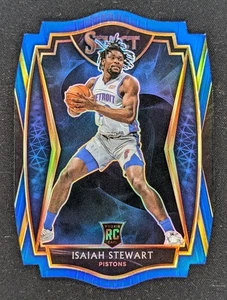 Isaiah Stewart - Select - light blue die Cut - 2020/21 RC Rookie #/249 - Bild 1 von 2