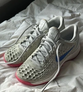Nike Air Zoom Cage 3 HC Women's Tennis Shoes 918199-003 Size 9 Worn Twice - Picture 1 of 5