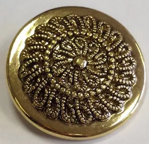 60L/38 mm Riesiger Goldeffekt Klassischer Schaft Knopf 6er Pack Elfen Outfit Knöpfe - Bild 1 von 3