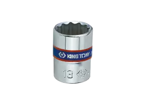 1/4” Drive 12 Point Metric Standard Socket 4 - 14mm Size 12pt KING TONY 1/4 inch - Foto 1 di 1