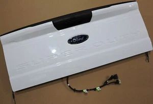 23-24 Ford F250 F350 Super Duty Tail Gate Tailgate Oxford White Like New - Picture 1 of 9