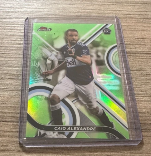 2022 Topps Finest MLS #83 CAIO ALEXANDRE Green 93/99 Vancouver Whitecaps - Image 1 of 1