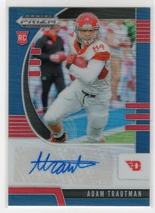 2020 Panini Prizm Draft Adam Trautman Blue Prizm Auto Autograph RC - Picture 1 of 1