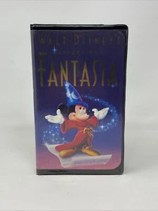 Disney's Fantasia VHS Black Clamshell - Picture 1 of 19