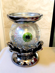 Bath & Body Works EYEBALL Candle Holder Water Globe Large 3-Wick Halloween 2022