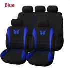 Full Set Butterfly Design Auto Seat Covers For Polo Bmw Mini Cooper Honda Civic