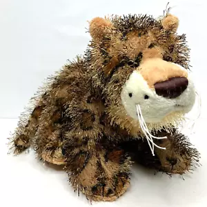 Fuzzy Leopard Stuffed Animal Plush HM031 NO CODE by Ganz Webkinz - Picture 1 of 11