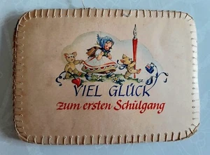 Uraltes Büchlein Karten Schulanfang Ostern wunderschön - Bild 1 von 8
