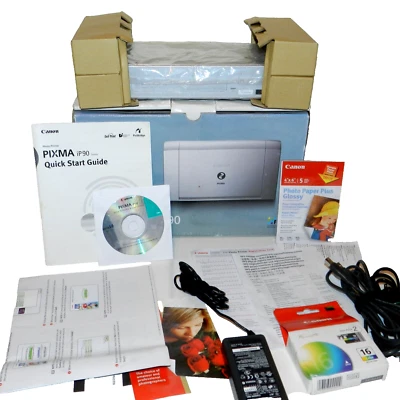 CANON Pixma iP90 Mobile Color Printer with Bluetooth Printing For Parts - Image 1 of 4