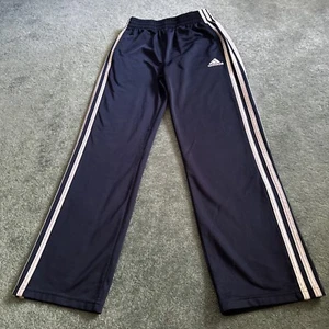 ADIDAS Boys Navy Blue Youth Size Medium 10-12 Drawstring, Pockets, 100% Poly - Picture 1 of 4