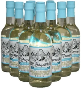Mr Fitzpatrick's - Elderflower and Bramley English Apple No Added Sugar Cordial - Picture 1 of 5