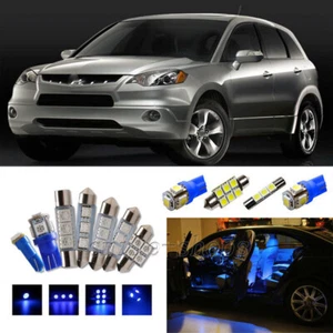 12X Blue Interior LED Light Package Kit for Acura RDX 2007-2012 - Picture 1 of 8