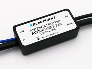 Blaupunkt Antennen-Splitter aktiv DAB-S-22a DIN/DIN AM/FM DAB/DAB+ 2006017472609 - Bild 1 von 3
