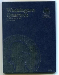 ALBUM USADO WHITMAN WASHINGTON CUARTO 1948-1964 CARPETA 9031, IMPECABLE, COMO SE MUESTRA - Imagen 1 de 1