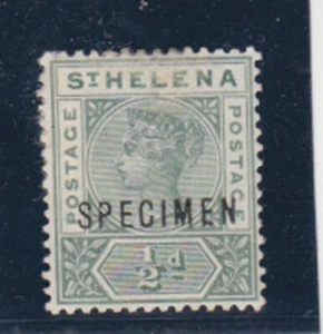 st.helena 1890/1 SG 46 wmk CA,optd SPECIMEN,MH   s828 - Picture 1 of 3