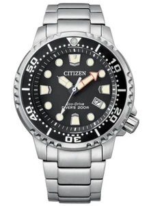 Citizen hombre acero BN0150-61E Eco Drive-Cristal Mineral-Todo Acero-20 Bares - Imagen 1 de 9