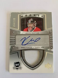 2005-06 The Cup #155 Kevin Nastiuk JSY AU RC 154/199 - Huracanes - mal estado - Imagen 1 de 2