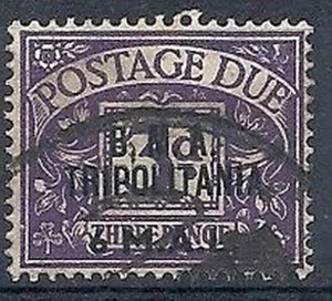 1948 OCCUPAZIONE TRIPOLITANIA BMA USATO SEGNATASSE 6 M 9051-3 - Picture 1 of 1