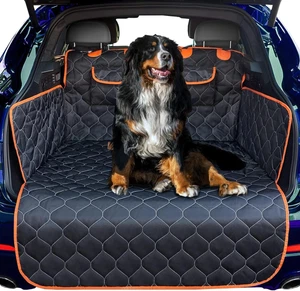 Pet Car Boot Protector Quilted Car Boot Liner Waterproof Washable Non-slip Boot - Picture 1 of 9