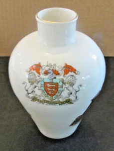 Vintage W.H. Goss Crested China Heraldic Model Gigantic Roman Wine Vase Colchester - Bild 1 von 10