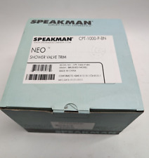 NE Speakman CPT-1000-P-BN Neo Pressure Balance Shower Valve Trim, Brushed Nickel