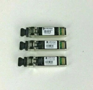 Lote de 5x Enterasys 10GB-LRM-SFPP SFP+LRM SFP-10G-LRM 1310nm 220m sobre MMF - Imagen 1 de 2