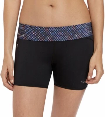 Pantalones Cortos Freya Active Speed Correr Gimnasio Talla XS 8 Nebula Negro Púrpura Deporte 4009 Foto 1 de 4