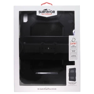Griffin Survivor All-Terrain Case for Apple iPad Pro 11-inch (2018) - Black - Picture 1 of 2