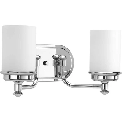Progress Lighting P300013 Glide 2 Light 16"W Bathroom Vanity - Chrome - Image 1 of 4
