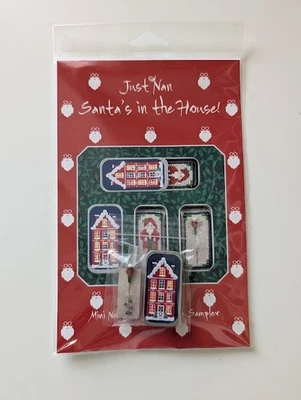 Just Nan # JN336 Santa's In The House (chart, pin, needle slide) - Image 1 of 2