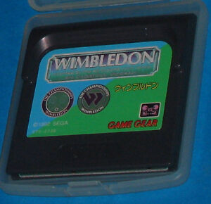 Wimbledon - Sega Game Gear- JAP Raro