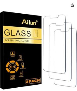 Ailun Glass Screen Protector for iPhone 14/13/13 Pro [6.1 Inch] Display 3...