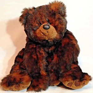 RARE Petting Zoo Chestnut Brown BUDDY Bear Cub Plush Floppy Stuffed Animal 22" - Picture 1 of 12