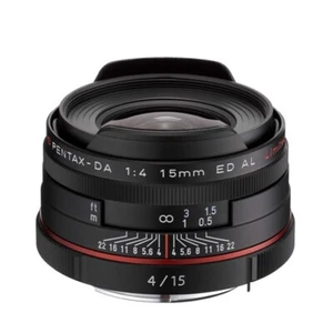 HD PENTAX-DA 15mm F4 ED AL Limited Black New in Box from Japan - Picture 1 of 8