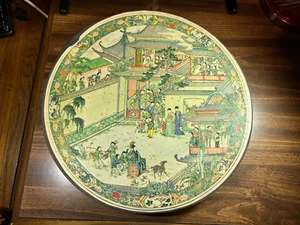 Vintage 1965 Circular Jigsaw Puzzle A COURT RECEPTION Complete Springbok ~ READ - Picture 1 of 15