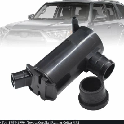 Bomba lavadora de para-brisa compatível com Toyota Corolla 1989-1992 Pickup 1990-1995 - Imagem 1 de 4